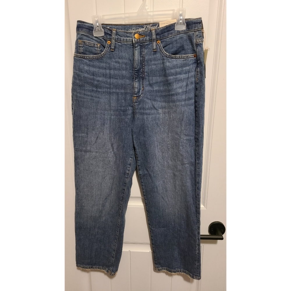 Universal Thread vintage straight jeans 12 NEW NWT 31